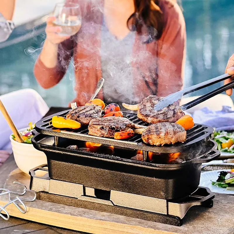 Sportsman’s Pro Cast Iron Grill™ - Image 4