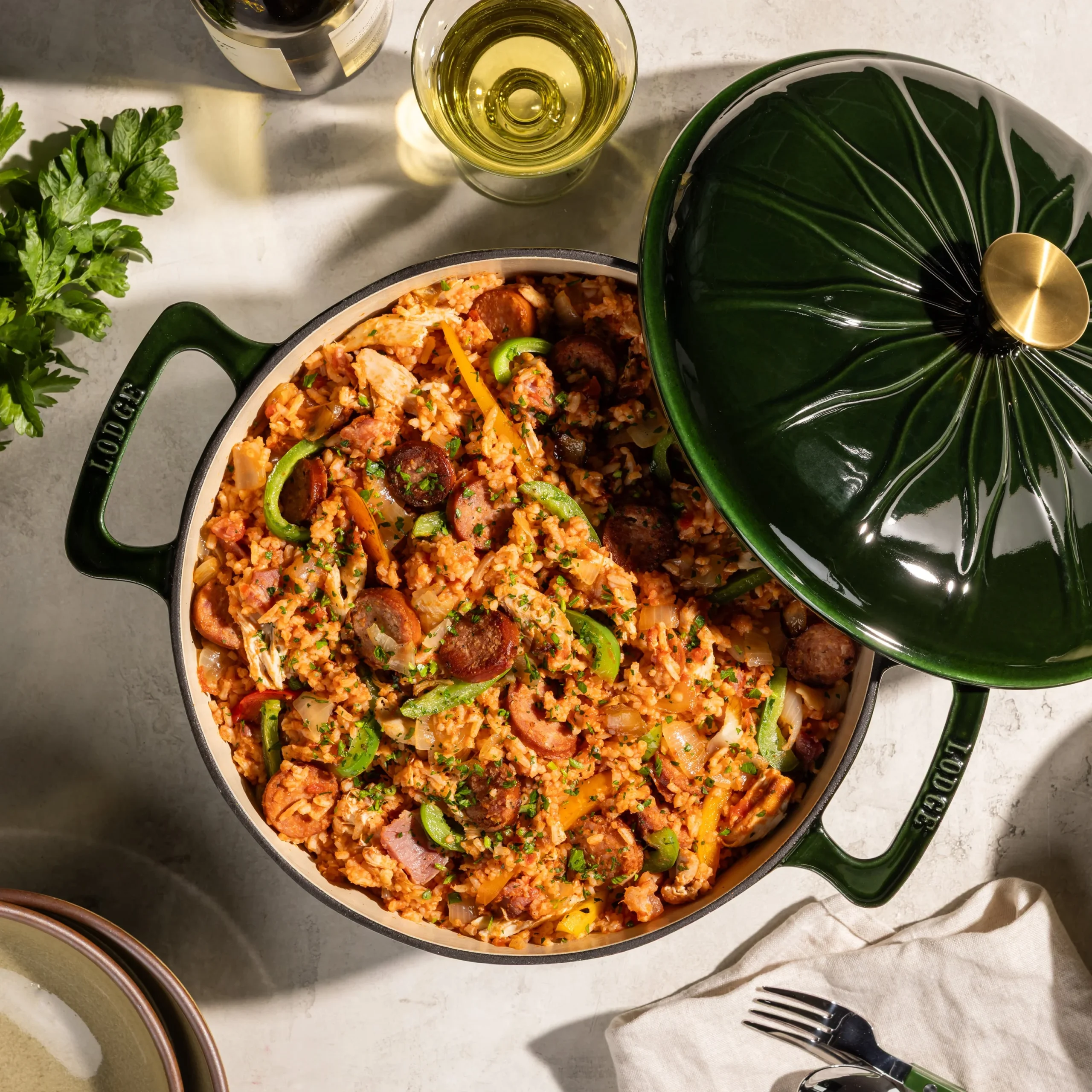 Luxe 6 Quart Enameled Cast Iron Dutch Oven - Image 7