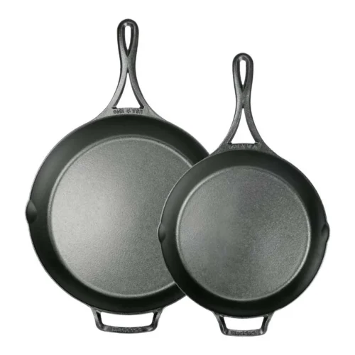 Alternative view of Blacklock Lightweight Cast Iron Skillet Set