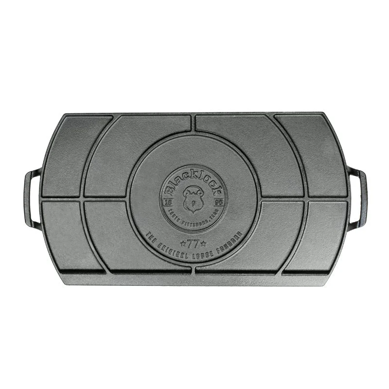 Blacklock Lightweight Cast Iron Double Burner Griddle - Image 2