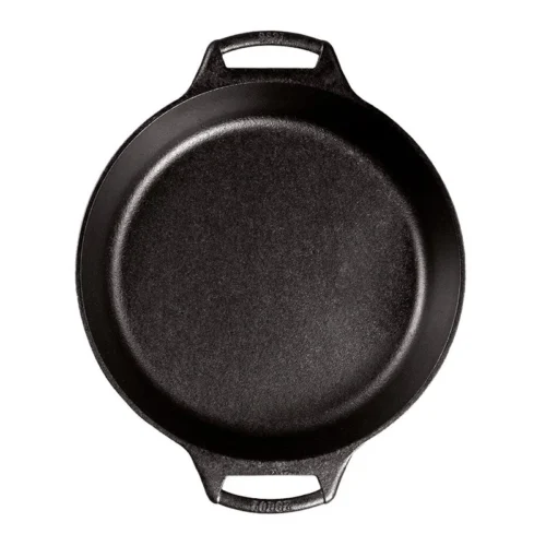 Alternative view of 10.25 Inch Seasoned Cast Iron Baker's Skillet