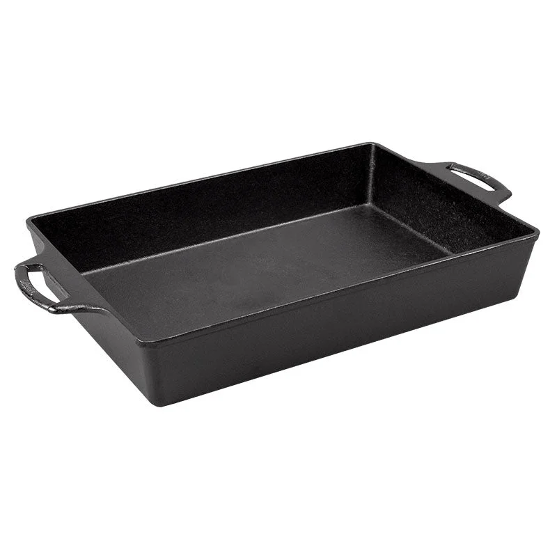 9 x 13 Inch Seasoned Cast Iron Casserole - Image 9