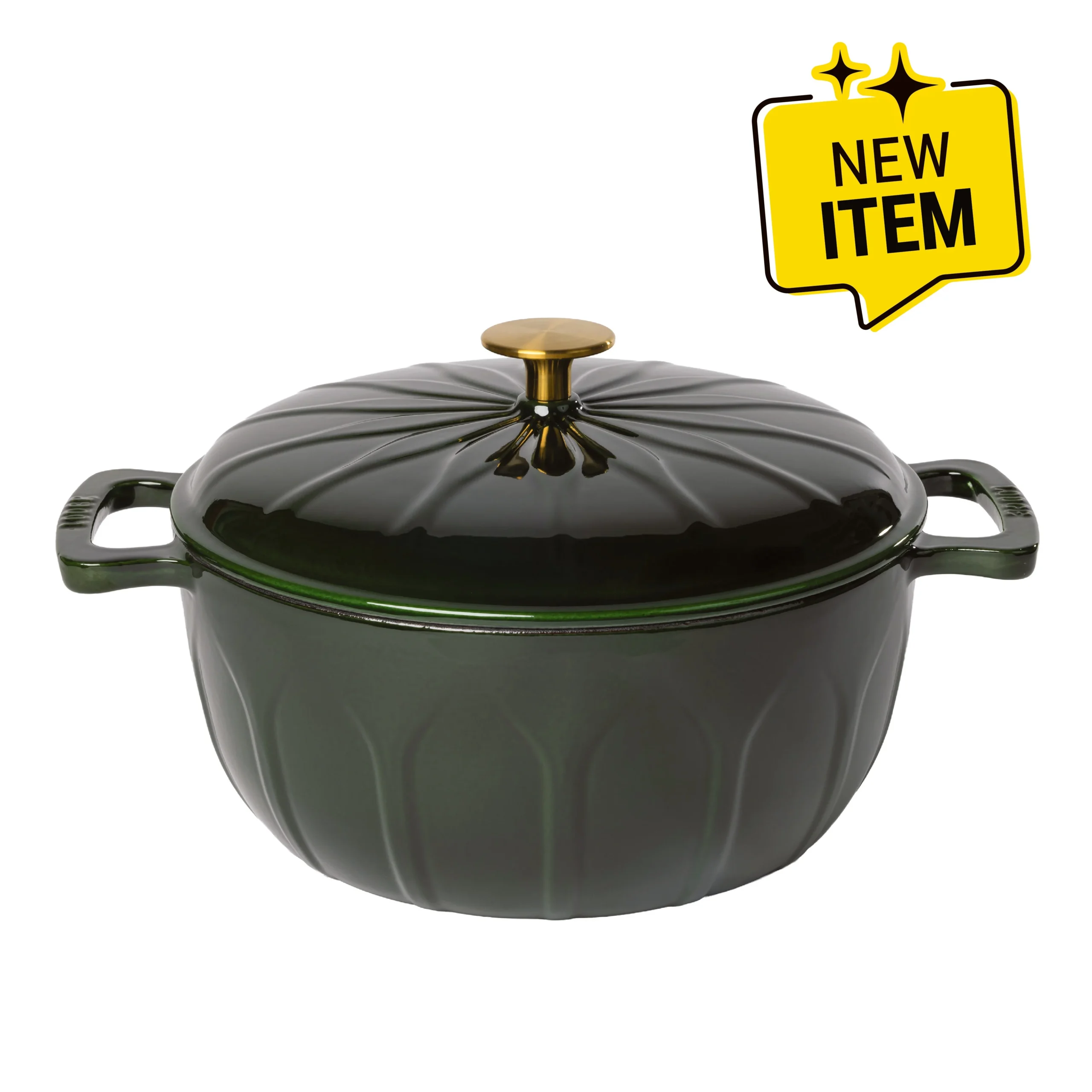Luxe 6 Quart Enameled Cast Iron Dutch Oven - Image 2