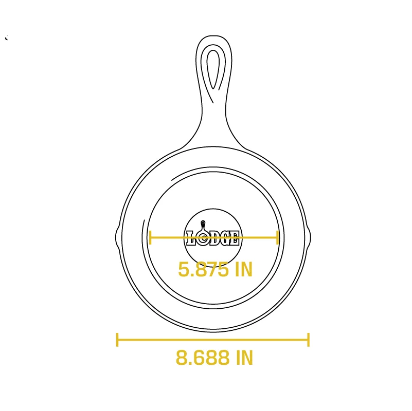 Classic Cast Iron Skillets - Image 5