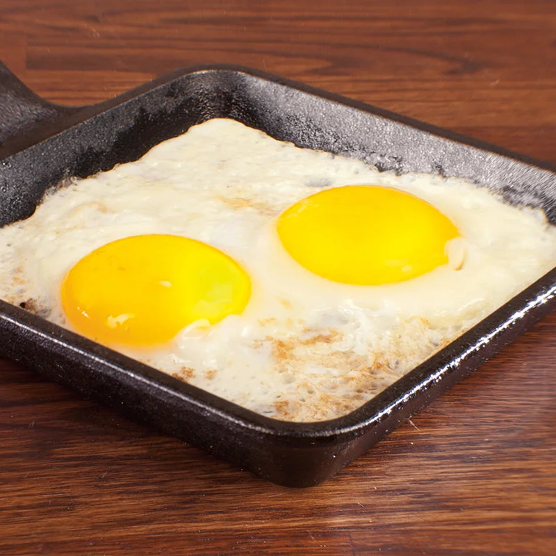 Square Cast Iron Classic Skillet - Image 5