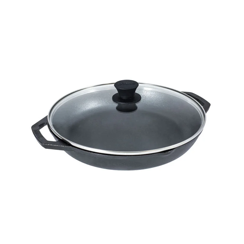 Chef Collection 12 Inch Cast Iron Everyday Pan - Image 11