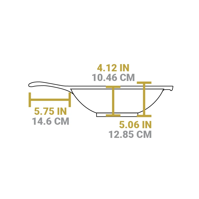 Chef Collection 12.5 Inch Wok - Image 5