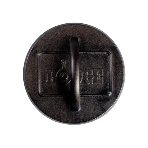 Alternative view of 6.25 Inch Seasoned Cast Iron Burger Press