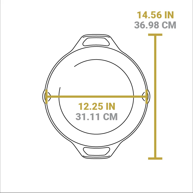 Cast Iron Dual-Handle Pan - Image 40