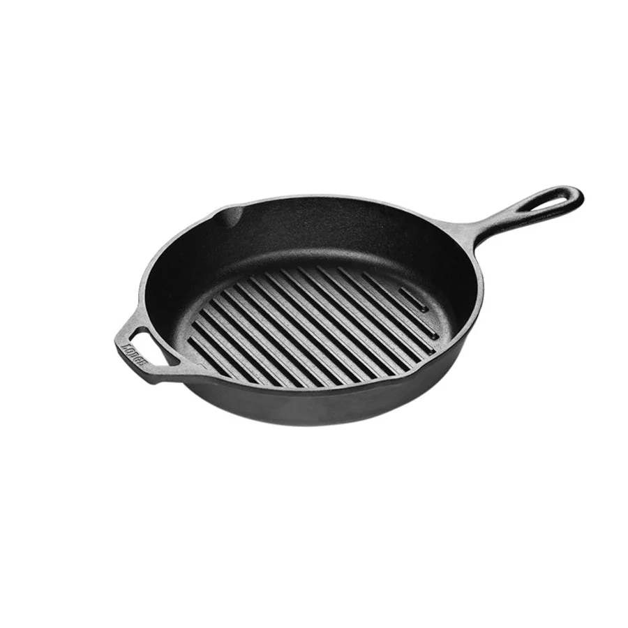 Round Cast Iron Grill Pan - Image 12