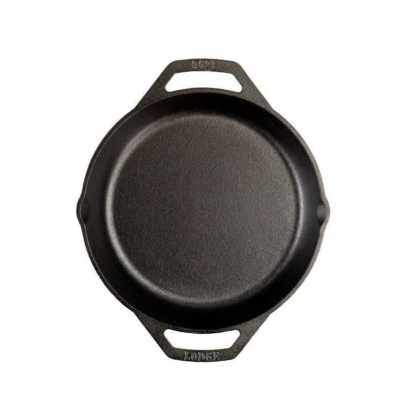 Wanderlust 10.25 Inch Cast Iron Dual Handle Camper Pan - Image 3